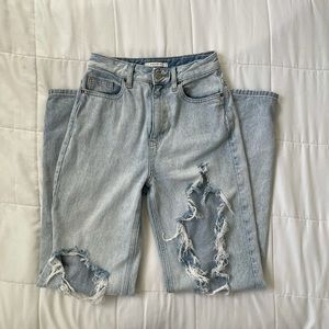 Pacsun Eco Light Blue '90s Boyfriend Jeans 25